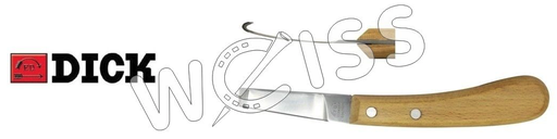 [50.30-1010] Hufmesser DICK SPEZIAL; 1-seitig; 7,5cm, rechts