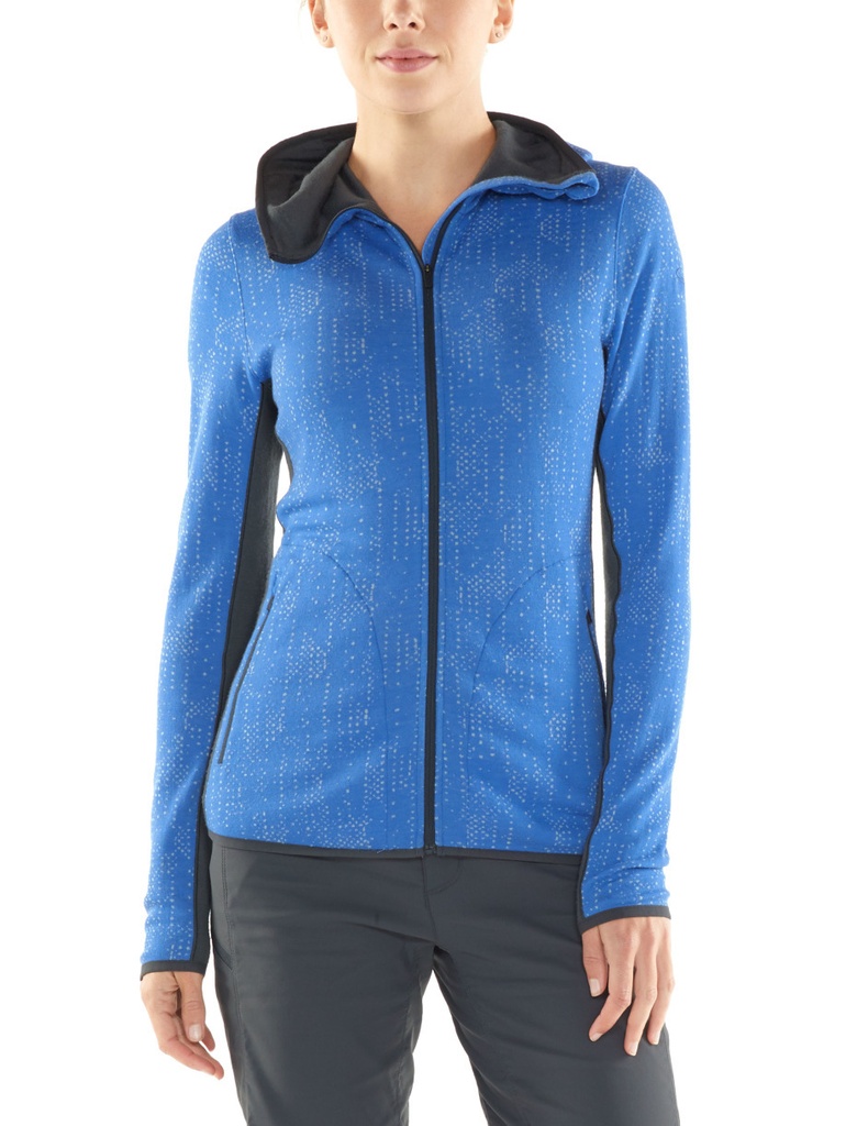 Women Away LS Zip Hood Showers