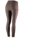 Horze Diana Damen Vollbesatzreitleggins mit Silikon-Grip, braun