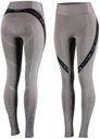 B Vertigo Jenny Vollbesatz-Reitleggings mit Silikon-Grip, grau