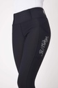 Reitleggings Gia Vollbesatz Silikon B-Vertigo, dunkelblau