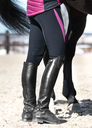 B Vertigo Xandra BVX Knee Grip Ladies Winter Breeches - Black/Plum