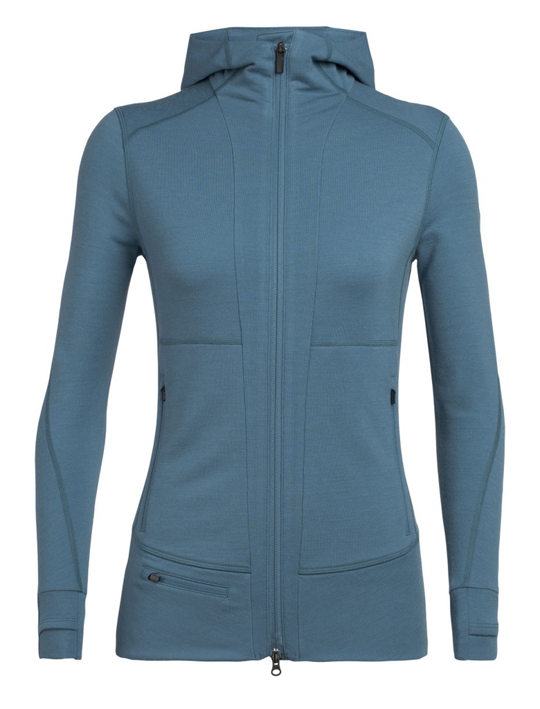 Women Quantum II LS Zip Hood