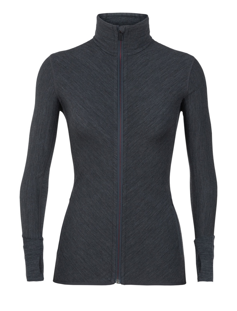 Woman Descender LS Zip