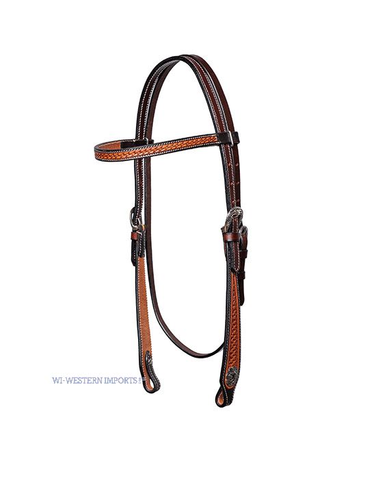 XL-HEADSTALL, TWO TONE