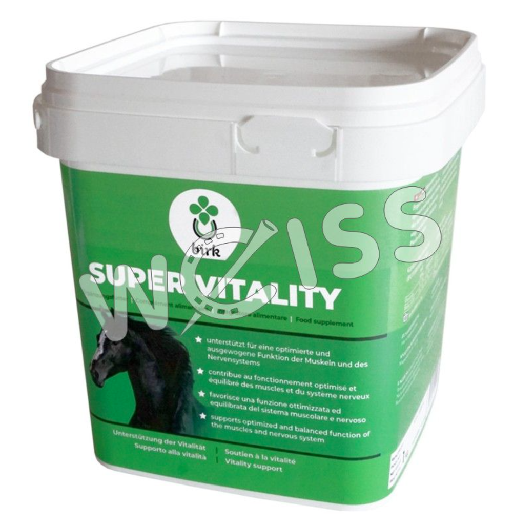 Birk Super Vitality Zusatzfuttermittel 1kg inkl. Messbecher