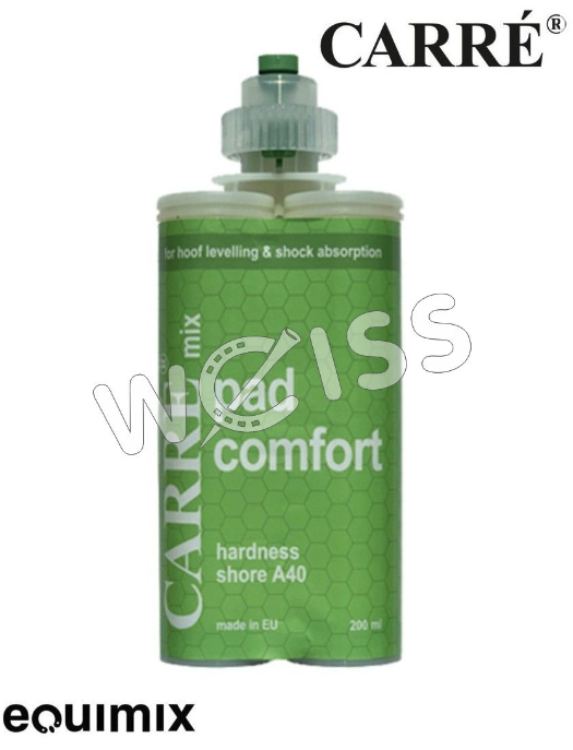 Carré mix &quot;Comfort&quot; 200ml Kartusche, PU Hufpolster Endhärte A40sh