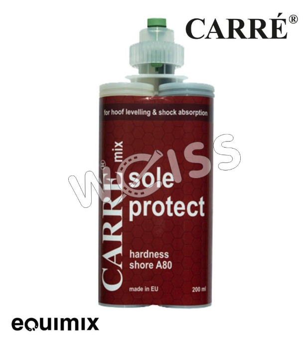 Carré mix &quot;Soleprotect&quot; 200ml Kartusche, PU Hufpolster Endhärte A80sh