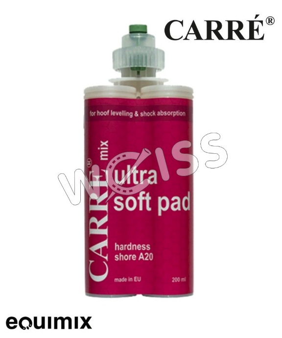 Carré mix &quot;Ultra soft&quot; 200ml Kartusche, PU Hufpolster Endhärte A20sh