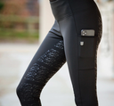 Horze Diana Damen Vollbesatzreitleggins mit Silikon-Grip, schwarz