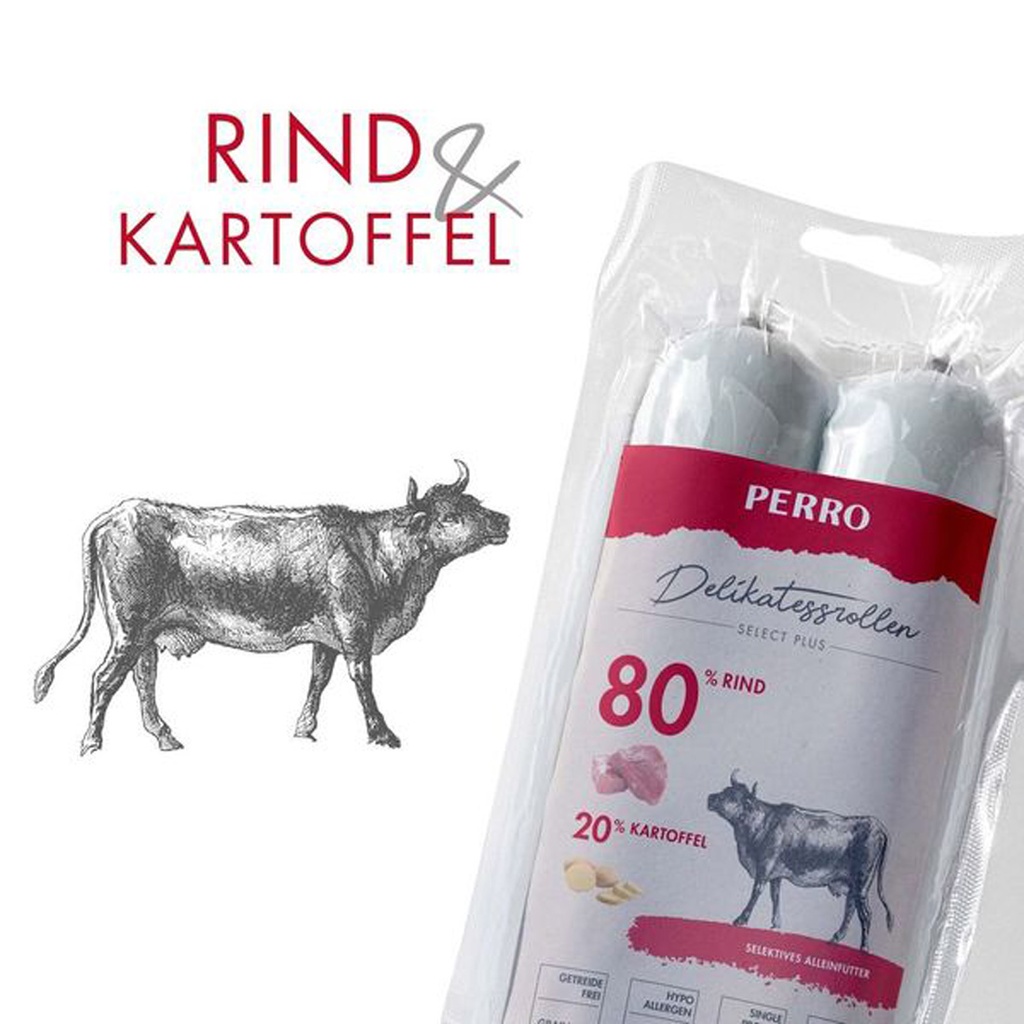 PERRO Delikatessrolle No.1 Rind &amp; Kartoffel