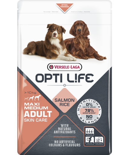 [431147] Opti Life Adult Skin Care Medium &amp; Maxi, 12,5kg