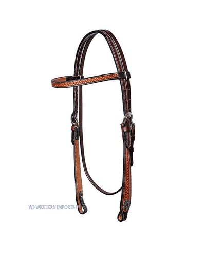 [HS-XL-556] XL-HEADSTALL, TWO TONE