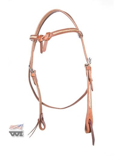 [HS-AJ-102] BRAIDED FUTURITY HEADSTALL HS-AJ-102