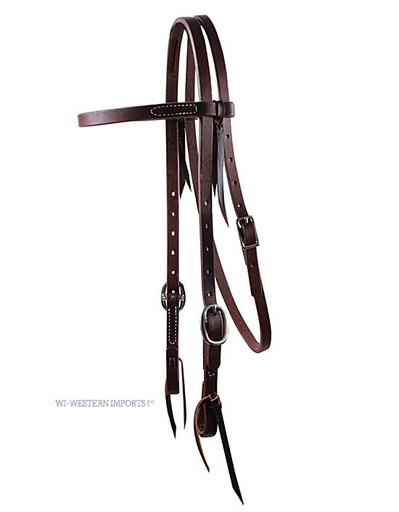 [RH-5B25] Ranchhand 5/8 Browband Double Buckle