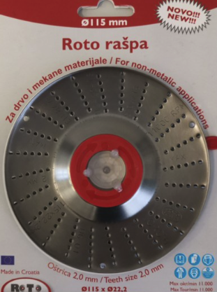 [10.90-6995] Roto Raspel für Kunststoffbeschläge Medium