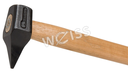 Beisser Mustad "E-Head" mit Holzstiel