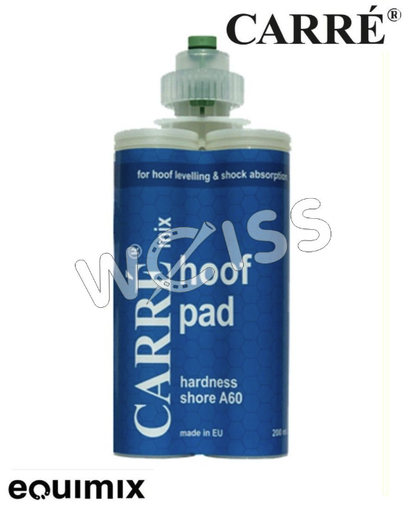 [70.00-3813] Carré mix &quot;Hoof pad&quot; 200ml Kartusche, PU Hufpolster Endhärte A60sh