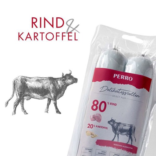 [181569] PERRO Delikatessrolle No.1 Rind &amp; Kartoffel