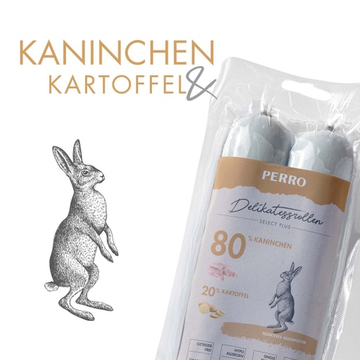 [181562] PERRO Delikatessrolle No.1 Kaninchen &amp; Kartoffel