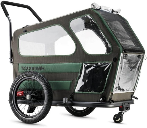 COOLMOBILITY Hundeanhänger Dog Dark Grey/Dark Green