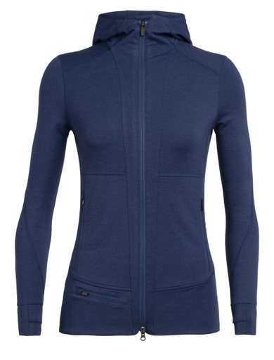 Women Quantum II LS Zip Hood